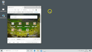 Windows10のWindowsキー+PrintScreenキーのキーボードショートカットでのスクリーンショットの撮影と、撮影した画像を確認する一連の流れ